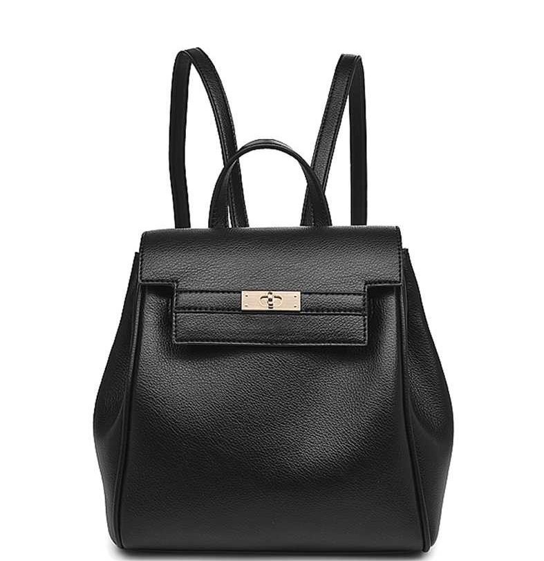 CHIC PLAIN BACKPACK FB23595UE > Shoulder Bags, Backpack > Mezon Handbags